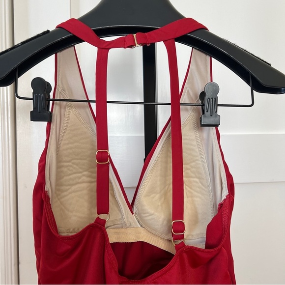 Miraclesuit Wrapsody One Piece Cayenne Red - Picture 12 of 12